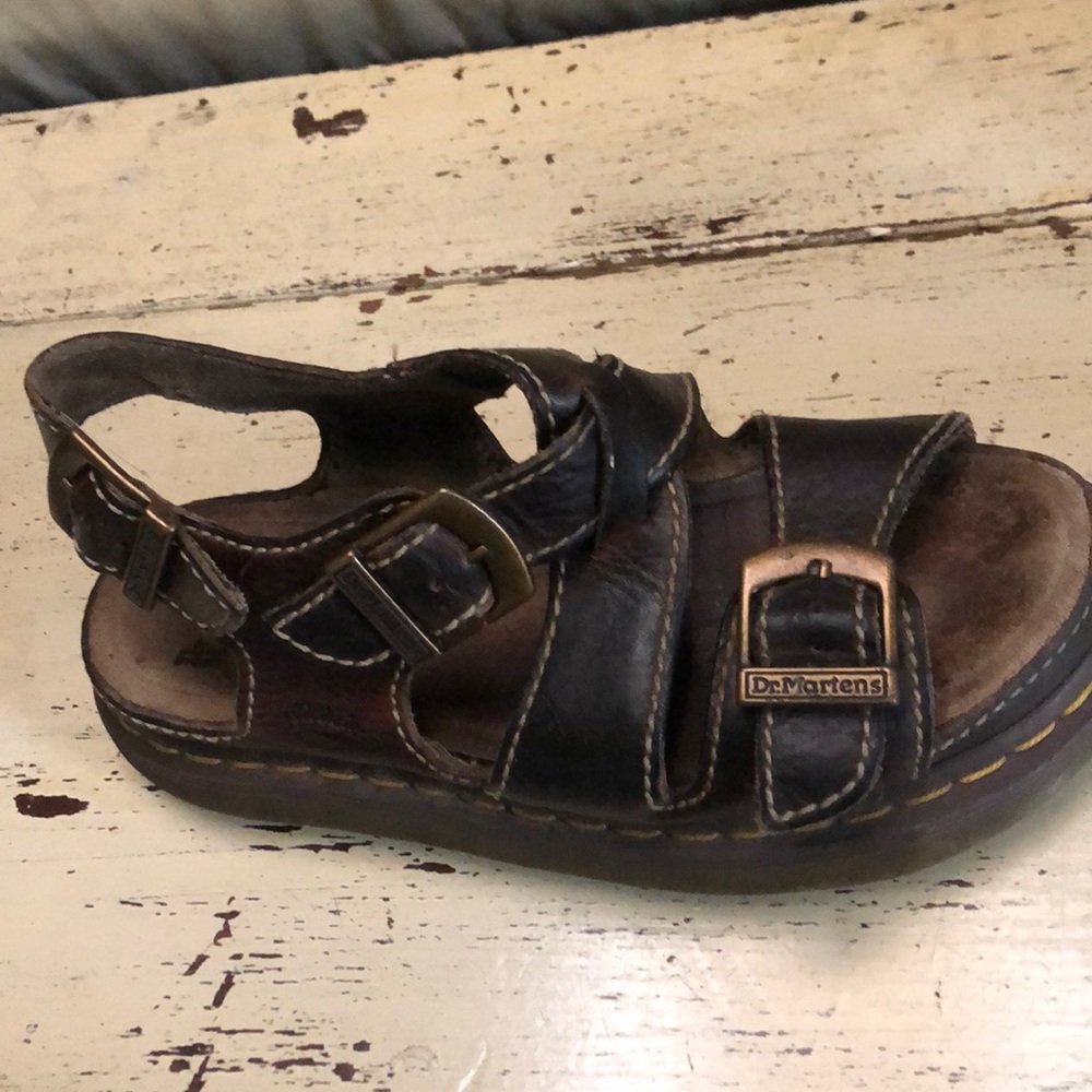 Dr. Martens brown sandals
